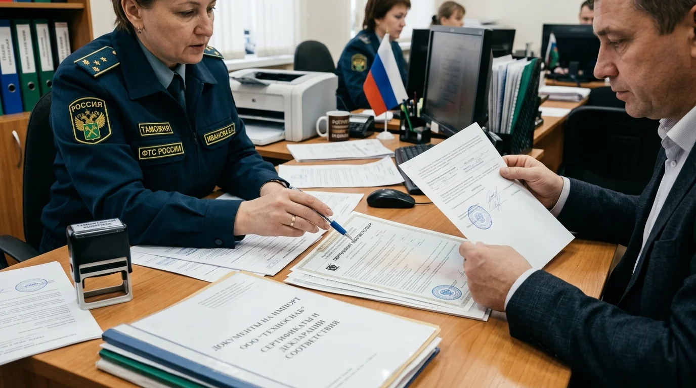 Проверка сертификатов и документов для импорта товаров