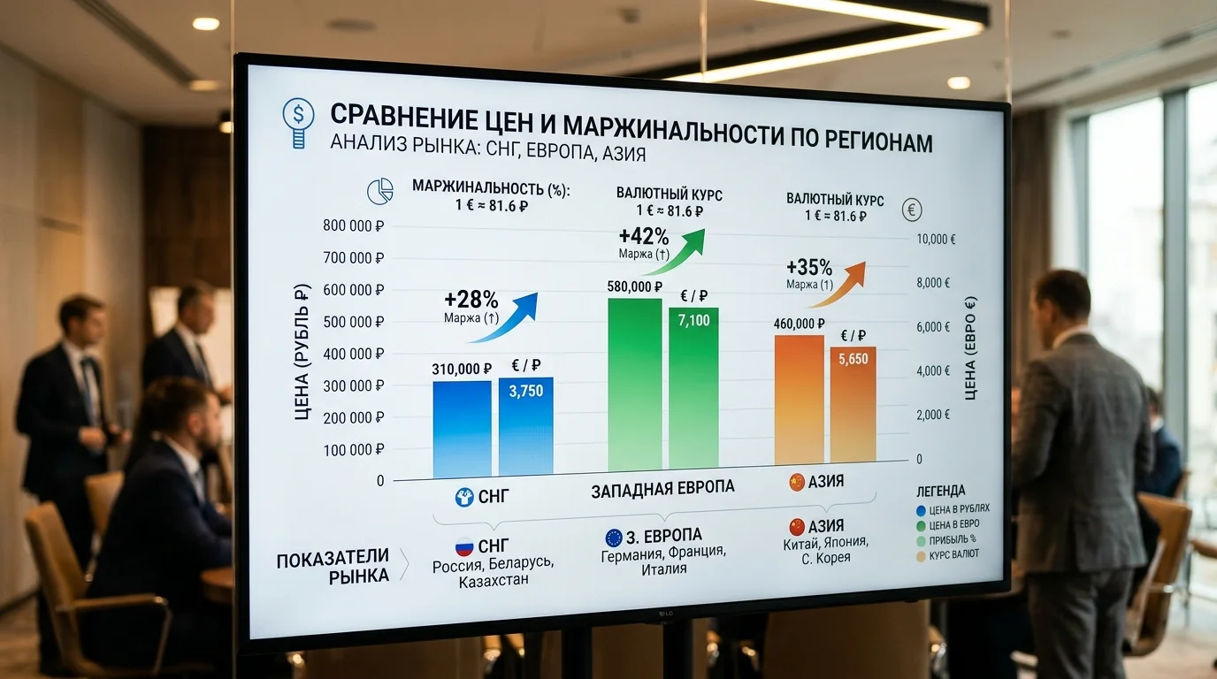 Анализ цен на крокант конфеты по разным рынкам