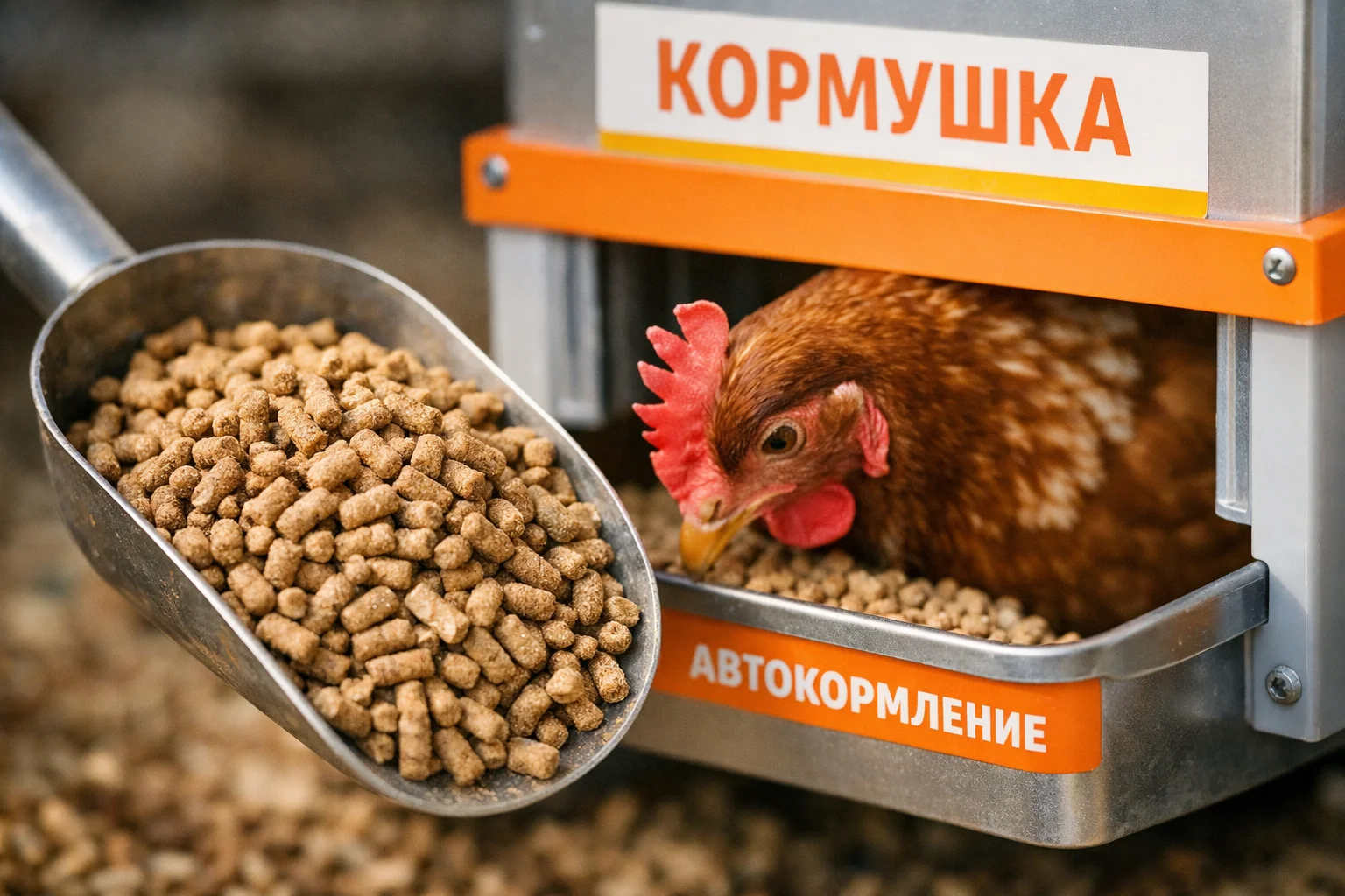 Качественный комбикорм для кур Хайсекс Браун с оптимальным составом питательных веществ