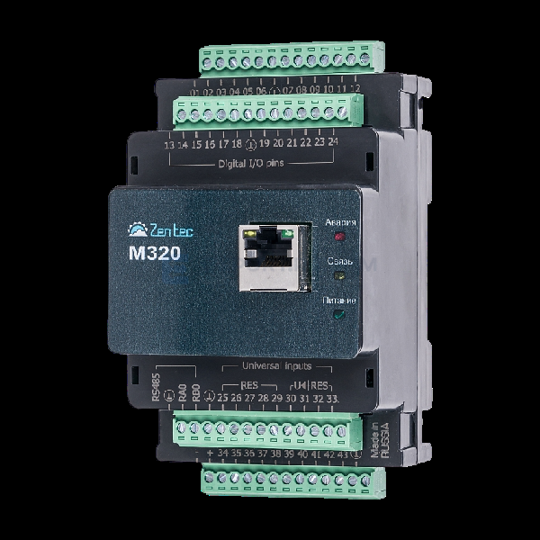 ПЛК для монтажа в шкаф управления M320