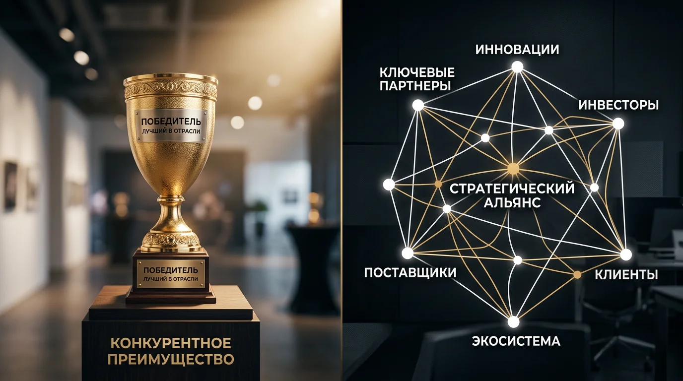 Символизация конкурентных преимуществ и стратегических партнёрств