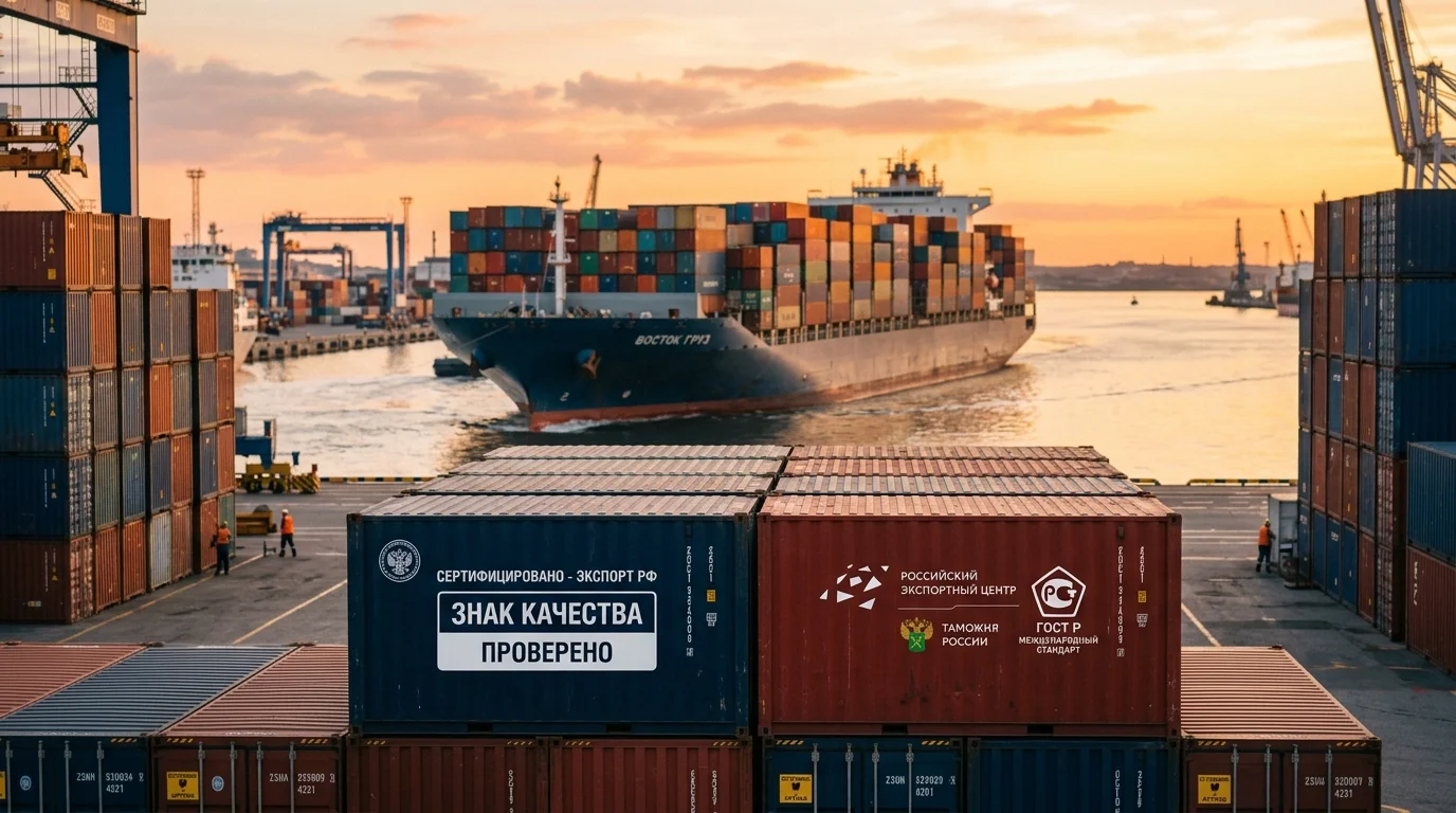 Успешный экспорт товаров в правильной упаковке