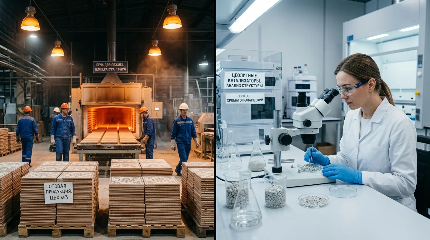 Промышленное применение алюмосиликатов: керамическое производство и научные исследования