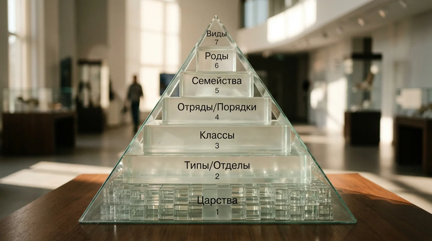 Иерархическая структура кодов ТН ВЭД в виде пирамиды