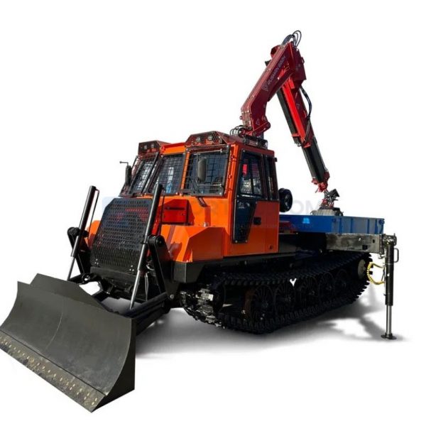 Машина энергетическая самоходная (гидростатическая трансмиссия, кузов, манипулятор с лесным захватом)