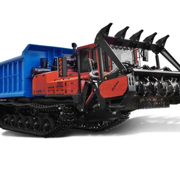 Машина энергетическая самоходная (гидростатическая трансмиссия, самосвальный кузов, мульчер навесной)