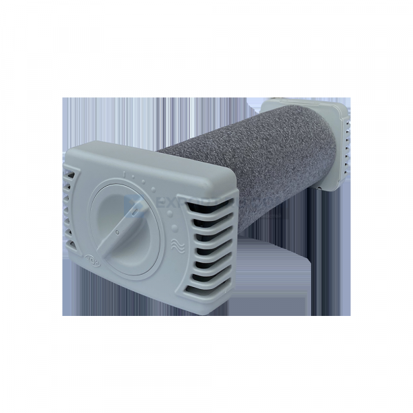 Приточный вентиляционный клапан, Ø 80 мм, белый, серии Static