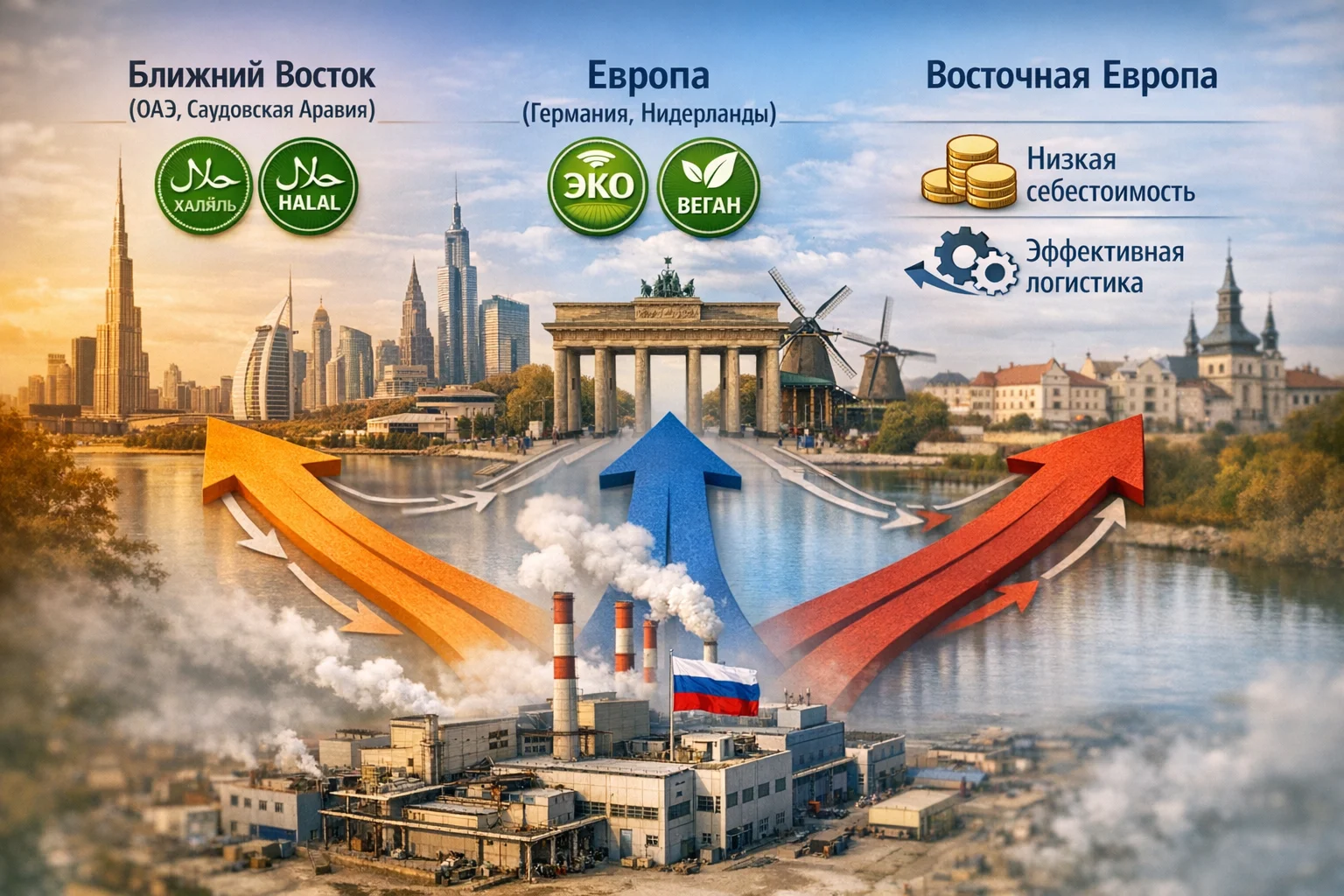 Стратегическое позиционирование Е471 для разных целевых рынков