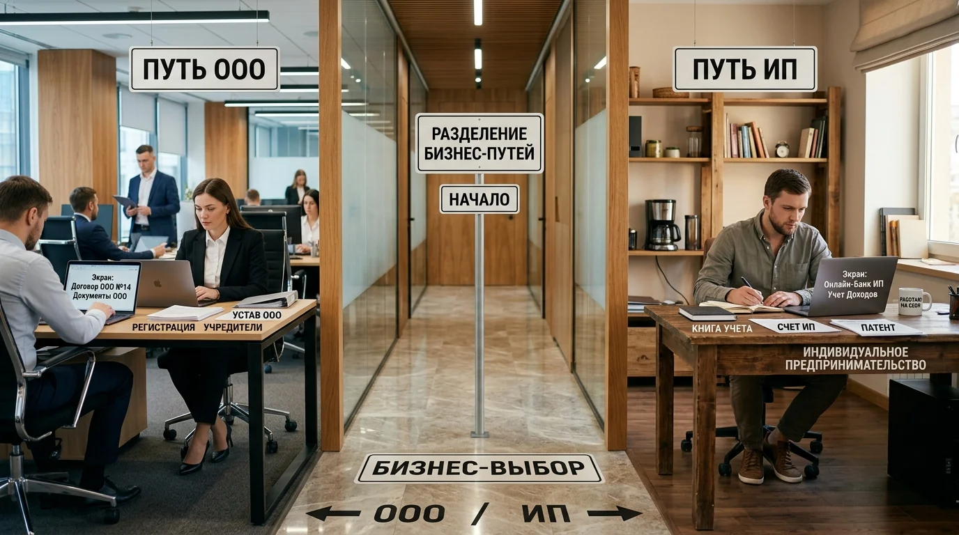 Сравнение процедур уплаты таможенных сборов для ООО и ИП