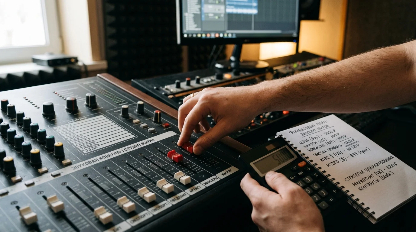 Расчёт стоимости лицензий и прибыли от экспорта битов