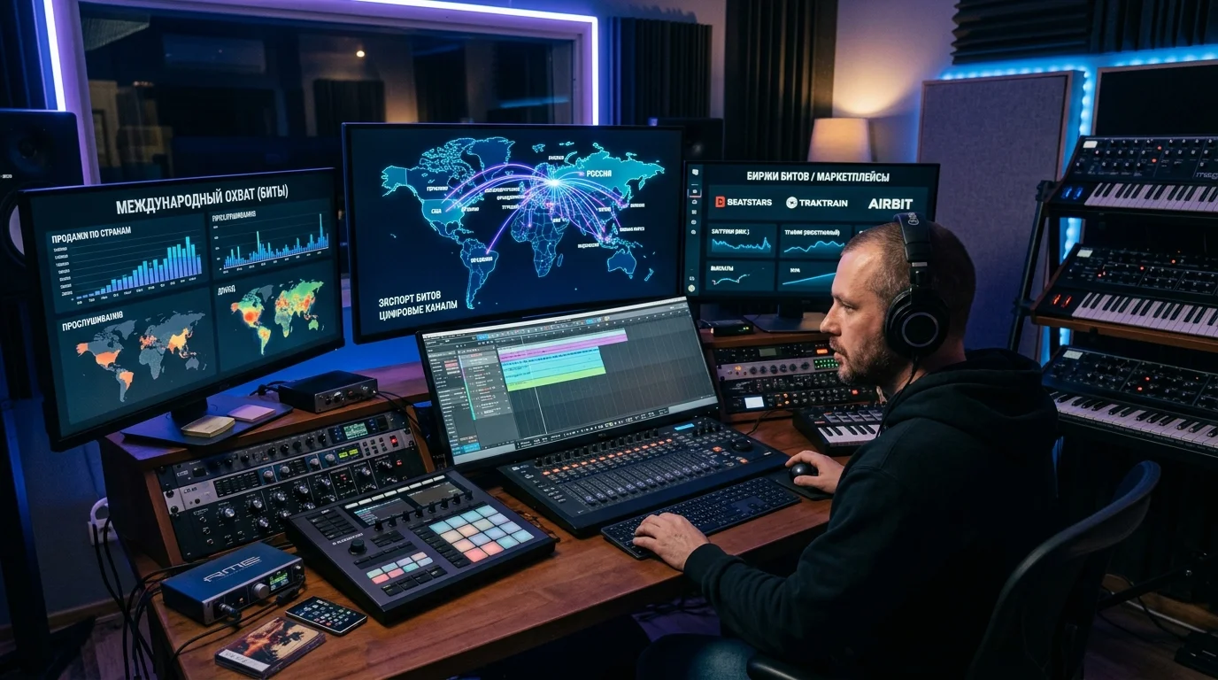 Российский битмейкер планирует экспорт битов на международные площадки