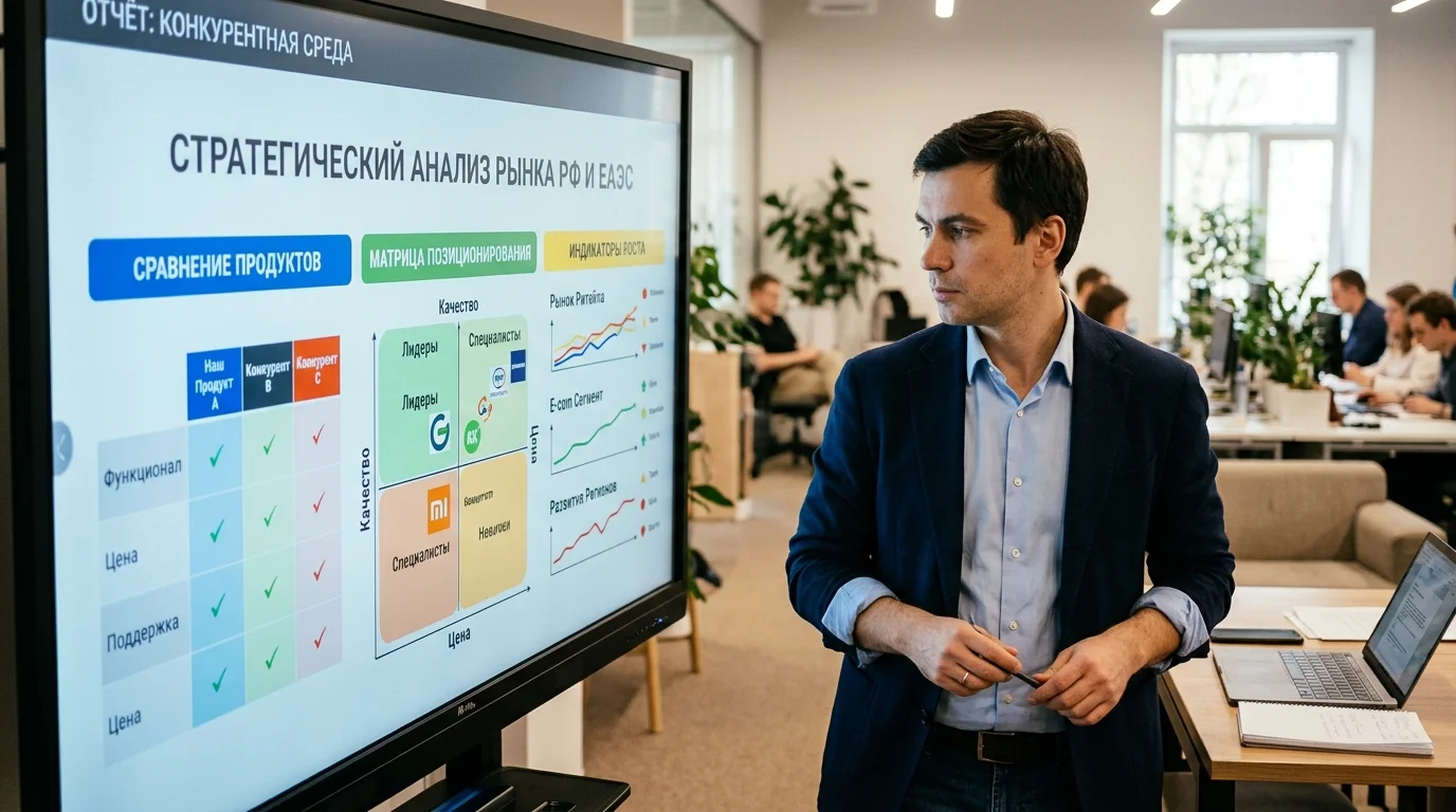 Анализ конкурентного ландшафта и рыночных возможностей через каталог Тиккурила