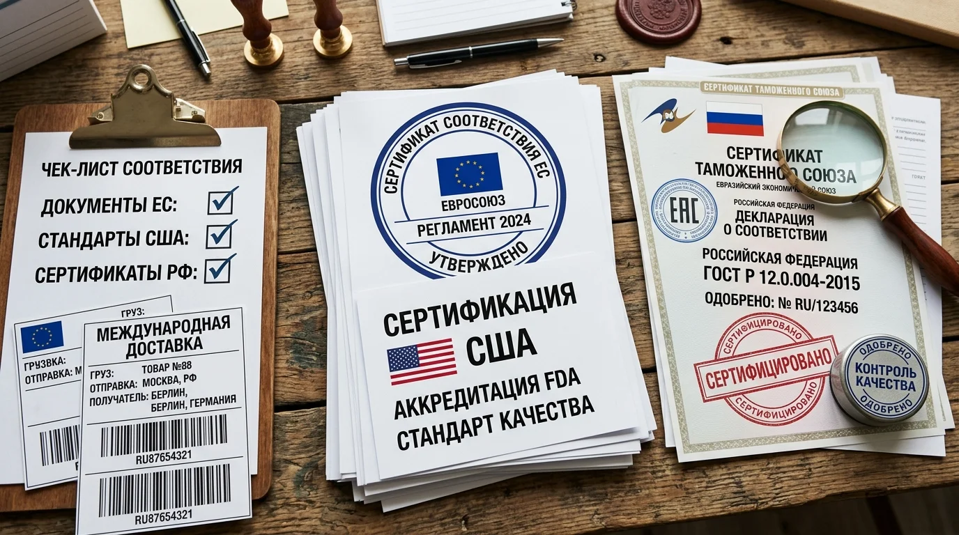 Нормативные документы и сертификаты для экспорта патоки