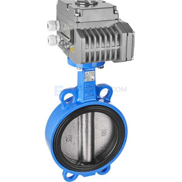 Затвор дисковый GROSS с электроприводом (DN32-DN1200, PN10/PN16)